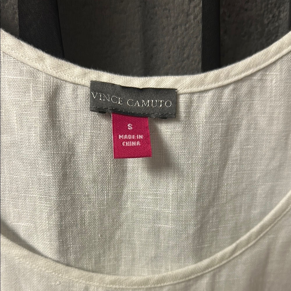 ❣️4/$20 Vince Camuto Sleeveless Ombre Maxi Dress - White and Green 🆕 - Picture 6 of 6
